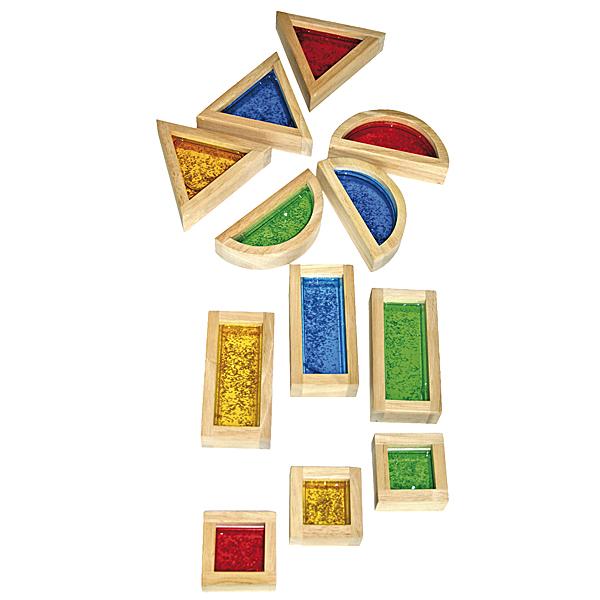 Blocks mit Glitter